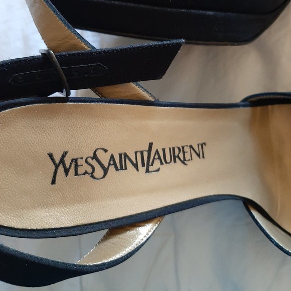 Yves Saint Laurent Wrap Around heels - Picture 4 of 4